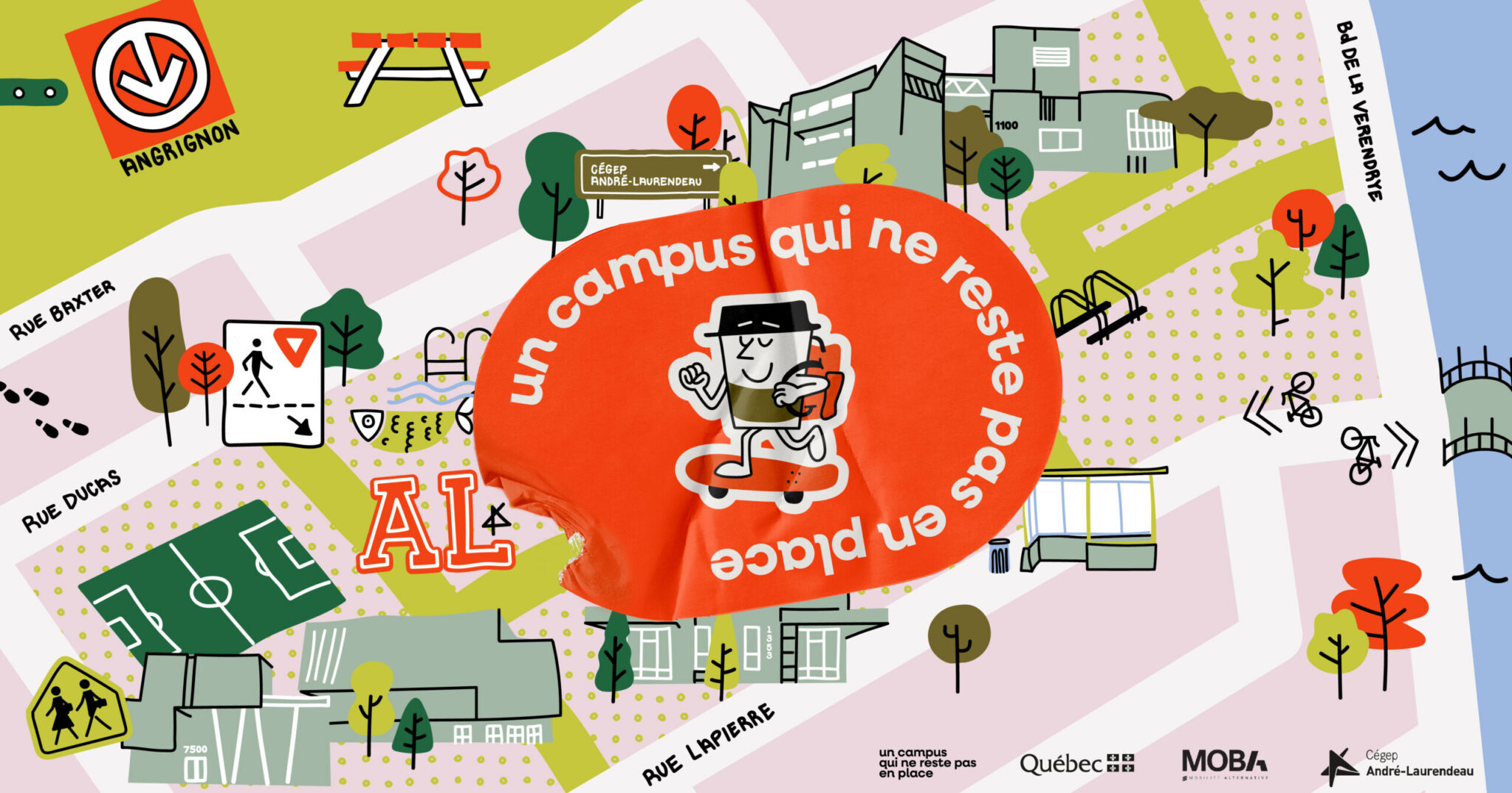 Un campus qui ne reste pas en place